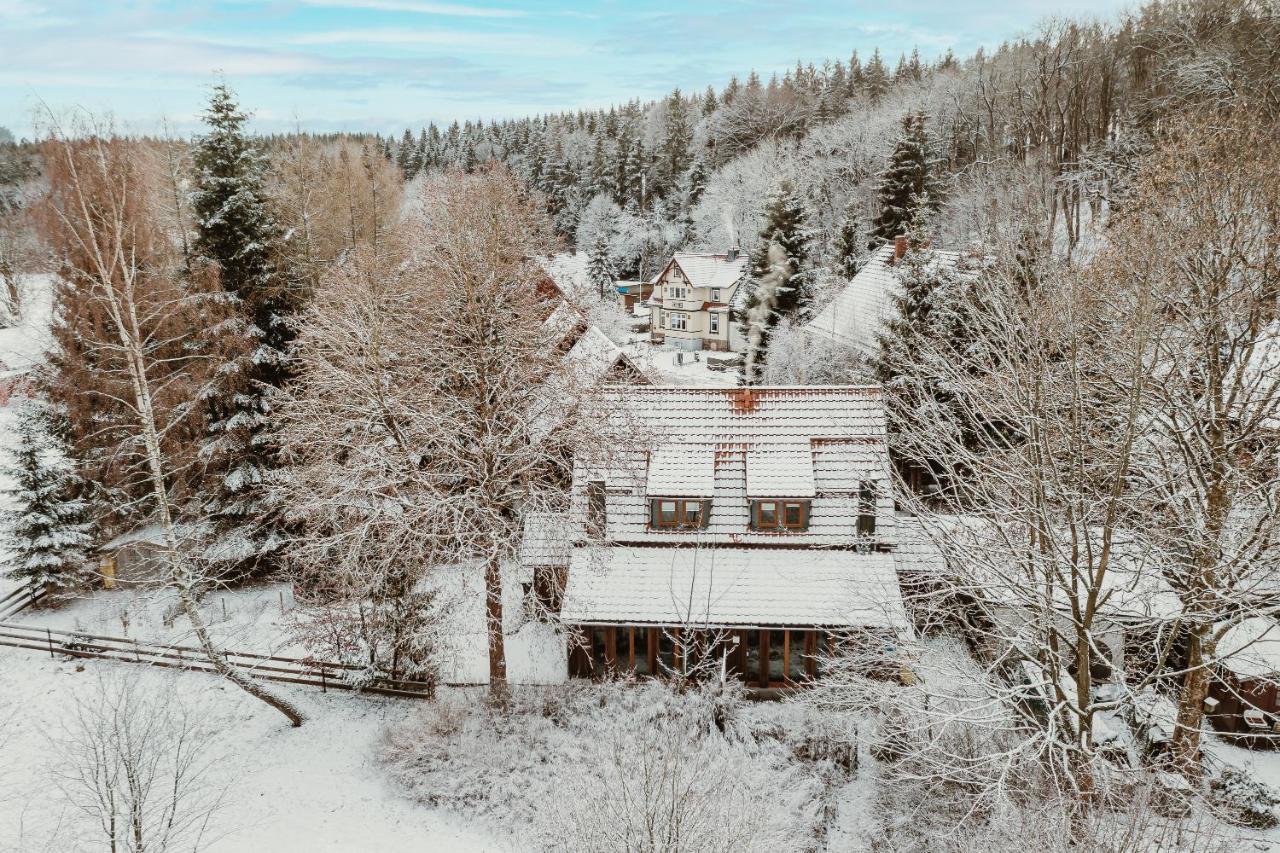 Harzchalet An Der Brockenbahn 2B Villa Elend Exterior photo